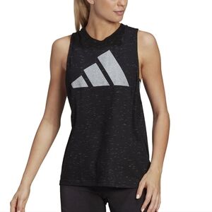 Adidas Womens Win 2.0 Tank Hazy Rose Melange Running Workout